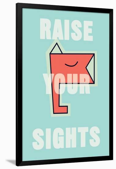 Annimo Raise Your Sights-null-Framed Art Print