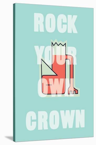 Annimo Rock Your Own Crown-null-Stretched Canvas