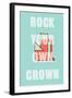 Annimo Rock Your Own Crown-null-Framed Art Print