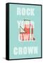 Annimo Rock Your Own Crown-null-Framed Stretched Canvas