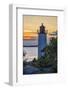 Annisquam Lighthouse, Annisquam Harbor, Massachusetts, USA-Jim Engelbrecht-Framed Photographic Print