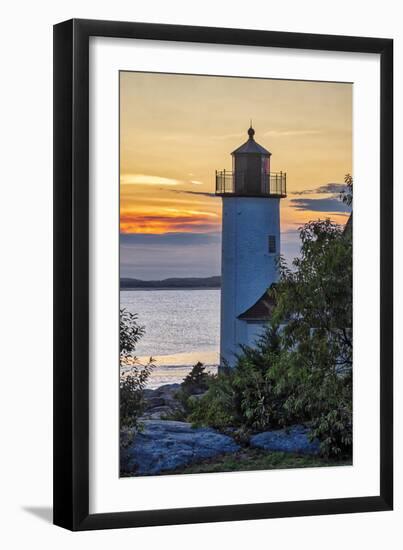 Annisquam Lighthouse, Annisquam Harbor, Massachusetts, USA-Jim Engelbrecht-Framed Photographic Print