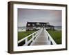 Annisquam Yacht Club, Gloucester, Cape Ann, Massachusetts, USA-Walter Bibikow-Framed Photographic Print