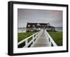 Annisquam Yacht Club, Gloucester, Cape Ann, Massachusetts, USA-Walter Bibikow-Framed Photographic Print