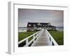 Annisquam Yacht Club, Gloucester, Cape Ann, Massachusetts, USA-Walter Bibikow-Framed Photographic Print