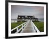 Annisquam Yacht Club, Gloucester, Cape Ann, Massachusetts, USA-Walter Bibikow-Framed Photographic Print