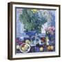 Anniversary Flowers-Malva-Framed Giclee Print