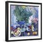 Anniversary Flowers-Malva-Framed Giclee Print