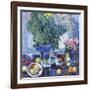 Anniversary Flowers-Malva-Framed Giclee Print