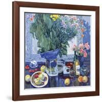 Anniversary Flowers-Malva-Framed Giclee Print