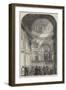 Anniversary Meeting of the Charity Children in St Paul's Cathedral, 6 June 1850-null-Framed Giclee Print