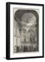 Anniversary Meeting of the Charity Children in St Paul's Cathedral, 6 June 1850-null-Framed Giclee Print