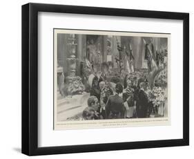 Anniversary of the Assassination of King Humbert-G.S. Amato-Framed Premium Giclee Print