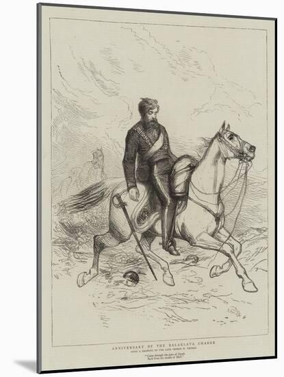 Anniversary of the Balaklava Charge-George Housman Thomas-Mounted Giclee Print