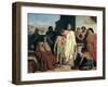 Annointing of David by Saul, 1842-Felix-Joseph Barrias-Framed Giclee Print