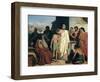 Annointing of David by Saul, 1842-Felix-Joseph Barrias-Framed Giclee Print