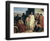 Annointing of David by Saul, 1842-Felix-Joseph Barrias-Framed Giclee Print