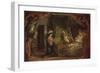 Annonciation-Eugene Delacroix-Framed Giclee Print