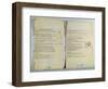 Annotated and Illustrated Copy of Le Musicien de Saint Merry-Guillaume Apollinaire-Framed Giclee Print