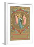 Announcement of Angels-null-Framed Art Print