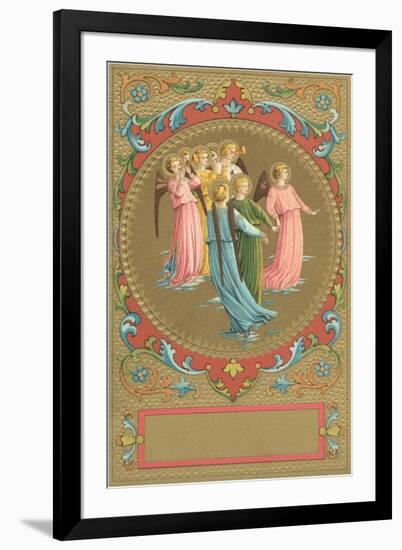 Announcement of Angels-null-Framed Art Print