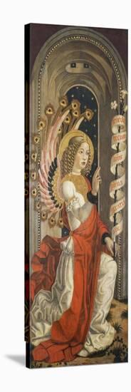 Announcing Angel, 15th-16th Century-null-Stretched Canvas