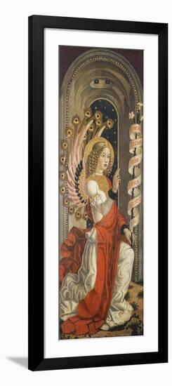 Announcing Angel, 15th-16th Century-null-Framed Giclee Print