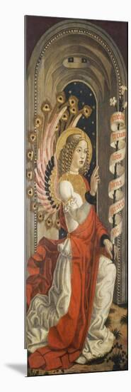 Announcing Angel, 15th-16th Century-null-Mounted Giclee Print