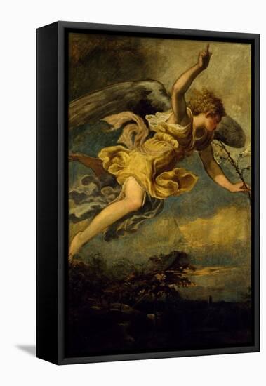 Announcing Angel, Ca 1552-Andrea Schiavone-Framed Stretched Canvas