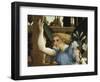 Announcing Angel, Detail from the Annunciation, Ca 1434-Lorenzo Lotto-Framed Giclee Print