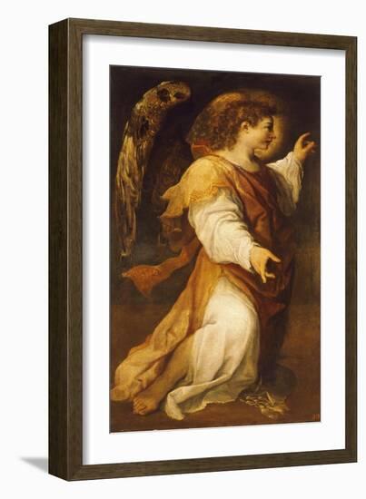 Announcing Angel-Annibale Carracci-Framed Giclee Print