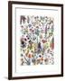 Annual and Biannual Flowers-null-Framed Giclee Print