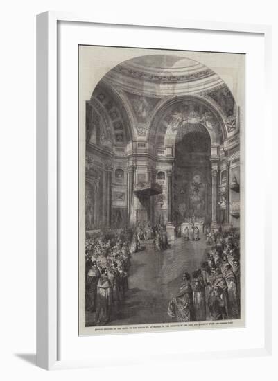 Annual Chapter of the Order of Don Carlos Iii-null-Framed Giclee Print