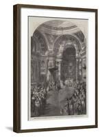 Annual Chapter of the Order of Don Carlos Iii-null-Framed Giclee Print