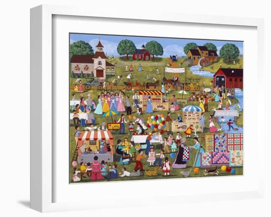 Annual Church Bazaar-Sheila Lee-Framed Giclee Print