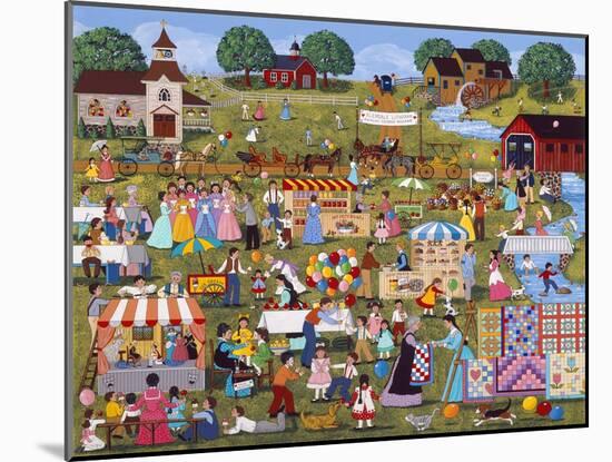 Annual Church Bazaar-Sheila Lee-Mounted Giclee Print