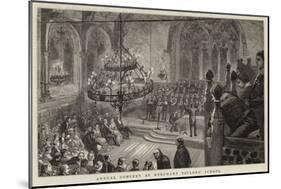 Annual Concert at Merchant Taylors' School-Sydney Prior Hall-Mounted Giclee Print