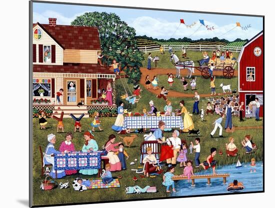 Annual Family Reunion-Sheila Lee-Mounted Giclee Print