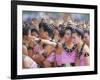 Annual Loy Krathong Festival in Sukhothai, Thailand-Alain Evrard-Framed Premium Photographic Print