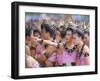 Annual Loy Krathong Festival in Sukhothai, Thailand-Alain Evrard-Framed Photographic Print