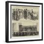 Annual Meeting of the Golden Lane Costermongers' Mission-Alfred Chantrey Corbould-Framed Giclee Print