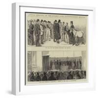 Annual Meeting of the Golden Lane Costermongers' Mission-Alfred Chantrey Corbould-Framed Giclee Print