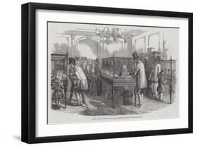 Annual Pigeon Show of the Philo-Peristeron Society-null-Framed Giclee Print