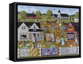 Annual Quilt Sale-Sheila Lee-Framed Stretched Canvas