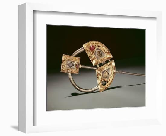 Annular Brooch, Ardagh Hoard, Reerasta, County Limerick, Viking Age (Silver-Gilt)-Celtic-Framed Premium Giclee Print