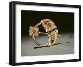 Annular Brooch, Ardagh Hoard, Reerasta, County Limerick, Viking Age (Silver-Gilt)-Celtic-Framed Giclee Print