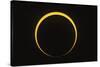 Annular Eclipse Showing Reverse Baily's Beads Effect-null-Stretched Canvas