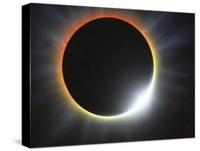 Annular Solar Eclipse, Artwork-Richard Bizley-Stretched Canvas