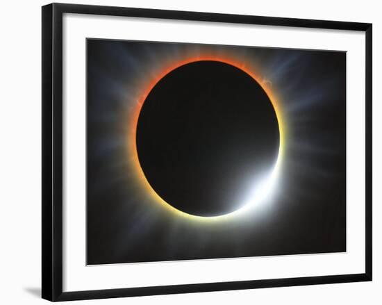 Annular Solar Eclipse, Artwork-Richard Bizley-Framed Photographic Print