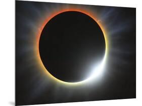 Annular Solar Eclipse, Artwork-Richard Bizley-Mounted Photographic Print